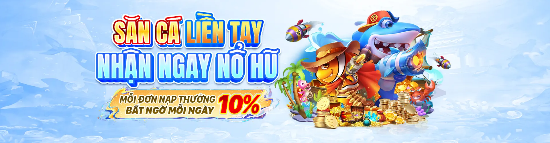 Thế giới Bắn Cá Online đầy màu sắc tại momo game nổ hũ online